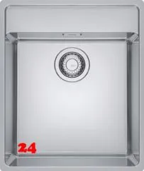 FRANKE Kchensple Maris MRX 210-40 A Edelstahlsple Slimtop / Flchenbndig mit Siebkorb als Drehknopfventil