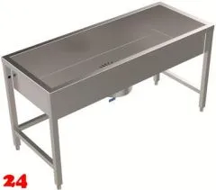 DREILICH Arbeits-/ Mehrzweckbecken 424US-1500 Schlammfangbecken mit Untergestell Länge 1500mm (3504180056) DREILICH Arbeits-/ Mehrzweckbecken 424US-1500 Schlammfangbecken mit Untergestell Länge 1500mm (3504180056)