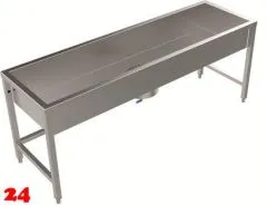 DREILICH Arbeits-/ Mehrzweckbecken 424US-2000 Schlammfangbecken mit Untergestell Länge 2000mm (3504180057) DREILICH Arbeits-/ Mehrzweckbecken 424US-2000 Schlammfangbecken mit Untergestell Länge 2000mm (3504180057)