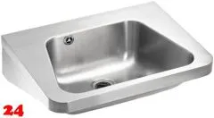 DREILICH Einzelwaschtisch 310-550 ohne Hahnlochbohrung wandhngende Montage (3502180154)