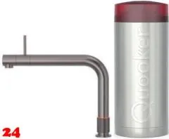 QUOOKER FRONT Combi B Einhebelmischer Gunmetal PVD & 100°C Armatur Kochendwasserhahn (COMBIFTGME) QUOOKER FRONT Combi B Einhebelmischer Gunmetal PVD & 100°C Armatur Kochendwasserhahn (COMBIFTGME)