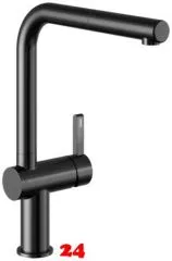 KWC Kchenarmatur Bevo E 10.531.103.751FL Einhebelmischer Industrial Black mit Zugauslauf Griffposition rechts (125351)