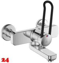 KWC Vita Pro 2.0 11.522.202.000 WA Einhebelmischer Waschtisch Chrom Wandarmatur geeignet Medizinischer Bereich (125232)