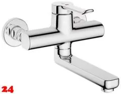 KWC Vita 2.0 11.512.103.000 WA Einhebelmischer Chrom Wandarmatur geeignet Medizinischer Bereich (125219)