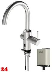 KWC PROFESSIONAL F5E Hybrid-Kchenarmatur Elektronik Standbatterie F5LME001 DN 15, opto-elektronisch gesteuert mit Batteriefach