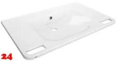 KWC PROFESSIONAL MEDCARE Einzelwaschtisch ANMW0049 Waschtisch MIRANIT fr Wandmontage unterfahrbar Barrierefrei* fr Rollstuhlfahrer geeignet