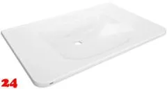 KWC PROFESSIONAL MEDCARE Einzelwaschtisch ANMW0057 ohne berlauf Waschtisch MIRANIT fr Wandmontage unterfahrbar Barrierefrei* fr Rollstuhlfahrer geeignet