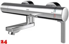 KWC PROFESSIONAL F5L-Therm Thermostat Einhebel-Wandbatterie F5LT1113 DN 15 zur Aufputzmontage fr Waschanlagen inklusive Hygieneeinheit und C-Modul