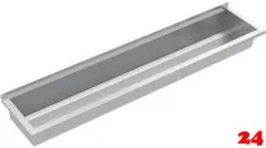 KWC PROFESSIONAL Planox Waschrinne-PL21 fugenlos verschweißte Waschrinne für Wandmontage Breite 2100mm KWC PROFESSIONAL Planox Waschrinne-PL21 fugenlos verschweißte Waschrinne für Wandmontage Breite 2100mm