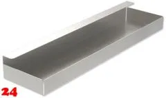 KUNe Ablageschale Plus Edelstahl WB15-AS+ passend Ausgussbecken Solidum Plus