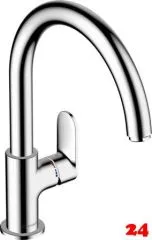 HANSGROHE Kchenarmatur Vernis Blend M35 Chrom Einhebelmischer 210 mit Festauslauf, 1jet (71870000)