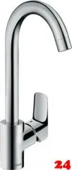 HANSGROHE Kchenarmatur Logis M31 Chrom Einhebelmischer 260 EcoSmart mit Festauslauf, 1jet (71861000)