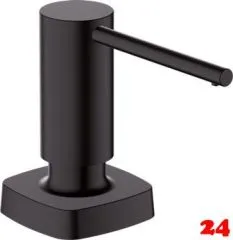 HANSGROHE Seifenspender A71 Splmittelspender / Dispenser Mattschwarz (40468670)