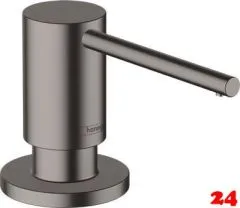 HANSGROHE Seifenspender A41 Splmittelspender / Dispenser Brushed Black Chrome (40438340)