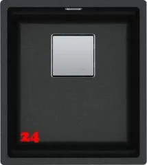 FRANKE Kchensple Kubus 2 Pro KNG PRO 110-37 Fragranit+ Granitsple / Unterbausple (Montage unter die Arbeitsplatte) mit Siebkorb als Druckknopfventil inklusive Zubehr