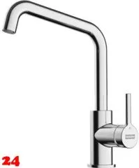 FRANKE Kchenarmatur Lina U Einhebelmischer Chrom mit Festauslauf 360 schwenkbar