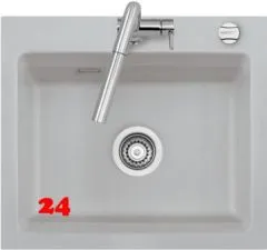 Systemceram KeraDomo KARA 57-BASIC Keramiksp�le / Einbausp�le in Standardfarben f�r die K�che