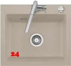 Systemceram KeraDomo KARA 57-PREMIUM Keramiksp�le / Einbausp�le in Sonderfarben f�r die K�che