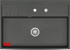 Systemceram KeraDomo KENTRO 90 PREMIUM Keramik Sp�lmodul / Sp�lstein in Sonderfarben Arbeitsplattentiefe 600mm