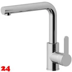 AQUA CUCINA® Küchenarmatur SF1 55501-00 Einhebelmischer Chrom mit Festauslauf schwenkbar AQUA CUCINA® Küchenarmatur SF1 55501-00 Einhebelmischer Chrom mit Festauslauf schwenkbar