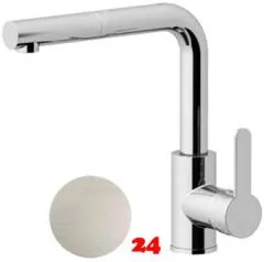 AQUA CUCINA® Küchenarmatur SF1 55504-ESO Einhebelmischer Steelfinish PVD mit Zugauslauf schwenkbar AQUA CUCINA® Küchenarmatur SF1 55504-ESO Einhebelmischer Steelfinish PVD mit Zugauslauf schwenkbar