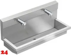 KWC PROFESSIONAL Planox Waschplatzeinheit mit F5L Therm Thermostat Einhebel Waschbatterie PL12ULT für Wandmontage Breite 1200mm (3600013130) KWC PROFESSIONAL Planox Waschplatzeinheit mit F5L Therm Thermostat Einhebel Waschbatterie PL12ULT für Wandmontage Breite 1200mm (3600013130)
