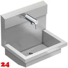 KWC PROFESSIONAL Planox Waschplatzeinheit mit F5L Therm Thermostat Einhebel Waschbatterie PL6ULT f�r Wandmontage Breite 600mm (3600013109)