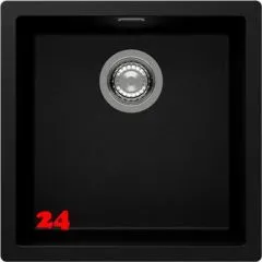 SCHOCK Küchenspüle Kaia N-100-U Cristadur® Nano-Granitspüle / Unterbauspüle mit Drehexcenter SCHOCK Küchenspüle Kaia N-100-U Cristadur® Nano-Granitspüle / Unterbauspüle mit Drehexcenter