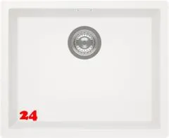 SCHOCK K�chensp�le Kaia N-100L-FB Cristadur� Nano-Granitsp�le fl�chenb�ndig mit Drehexcenter