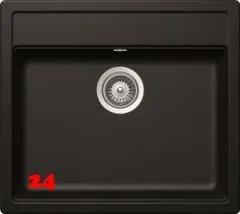 SCHOCK Kchensple Mono N-100 Cristadur Nano-Granitsple / Einbausple mit Drehexcenter