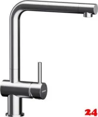 SCHOCK Küchenarmatur Epos EDO Einhebelmischer Edelstahloptik mit Festauslauf 360° schwenkbarer Auslauf SCHOCK Küchenarmatur Epos EDO Einhebelmischer Edelstahloptik mit Festauslauf 360° schwenkbarer Auslauf