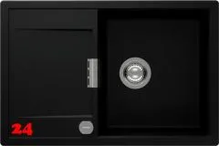 SCHOCK Küchenspüle Mono D-100 Cristadur® Nano-Granitspüle / Einbauspüle Green Line mit Drehexcenter SCHOCK Küchenspüle Mono D-100 Cristadur® Nano-Granitspüle / Einbauspüle Green Line mit Drehexcenter
