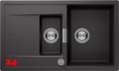 SCHOCK Küchenspüle Mono D-150 Cristadur® Nano-Granitspüle / Einbauspüle Green Line mit Drehexcenter SCHOCK Küchenspüle Mono D-150 Cristadur® Nano-Granitspüle / Einbauspüle Green Line mit Drehexcenter