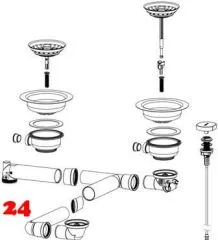 SCHOCK Ablaufgarnitur 2x 3,5" mit Ablauffernbedienung 1x 3,5" Siebkorb-Excenterventil 1x 3,5" Siebkorb-Stopfenventil ohne Überlauf Ablaufgarnitur Komplett (410059CHR) SCHOCK Ablaufgarnitur 2x 3,5" mit Ablauffernbedienung 1x 3,5" Siebkorb-Excenterventil 1x 3,5" Siebkorb-Stopfenventil ohne Überlauf Ablaufgarnitur Komplett (410059CHR)