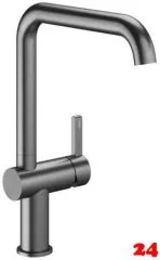 KWC Küchenarmatur Bevo E 10.531.012.779FL Einhebelmischer Brushed Graphite PVD mit Festauslauf Griffposition rechts (3600018012) KWC Küchenarmatur Bevo E 10.531.012.779FL Einhebelmischer Brushed Graphite PVD mit Festauslauf Griffposition rechts (3600018012)