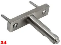 KWC Gastro Z.540.096.700 Wandhalter für Brausehalter Edelstahl für die Profiküche (3600006532) KWC Gastro Z.540.096.700 Wandhalter für Brausehalter Edelstahl für die Profiküche (3600006532)