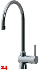 KWC KURI Basic 119.65.Z.001.C Einhebelmischer Chrom mit Festauslauf f�r das Objekt (119.65Z001C)