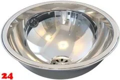DREILICH Einbau-Waschbecken Pluto 340P-MÜ Rundbecken Edelstahl poliert Überlauf rund (3502180203) DREILICH Einbau-Waschbecken Pluto 340P-MÜ Rundbecken Edelstahl poliert Überlauf rund (3502180203)