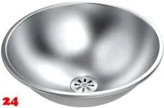 DREILICH Einbau-Waschbecken Pluto 390M-OÜ Rundbecken Edelstahl matt gebürstet ohne Überlauf (3502180009) DREILICH Einbau-Waschbecken Pluto 390M-OÜ Rundbecken Edelstahl matt gebürstet ohne Überlauf (3502180009)
