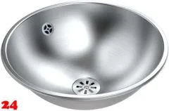 DREILICH Einbau-Waschbecken Pluto 390M-MÜ Rundbecken Edelstahl matt gebürstet Überlauf rund (3502180033) DREILICH Einbau-Waschbecken Pluto 390M-MÜ Rundbecken Edelstahl matt gebürstet Überlauf rund (3502180033)