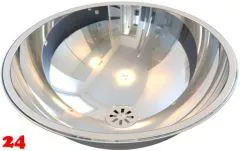 DREILICH Einbau-Waschbecken Neptun II 400IIP-OÜ Rundbecken Edelstahl poliert ohne Überlauf (3502180015) DREILICH Einbau-Waschbecken Neptun II 400IIP-OÜ Rundbecken Edelstahl poliert ohne Überlauf (3502180015)