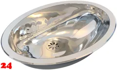 DREILICH Einbau-Waschbecken Jupiter 510P-OÜ ovales Becken Edelstahl poliert ohne Überlauf (3502180019) DREILICH Einbau-Waschbecken Jupiter 510P-OÜ ovales Becken Edelstahl poliert ohne Überlauf (3502180019)