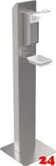 DREILICH Desinfektions�ule Serie: SD - Simple Design Edelstahl freistehend mit Spender 191-210EL 1000 ml (3002140045)
