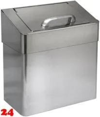 DREILICH Simple Design Hygiene-Abfallbehälter 2110401 SD zur Aufputzmontage oder freistehend mit Aufsatzdeckel Fassungsvermögen ca. 10 Liter (3002080002) DREILICH Simple Design Hygiene-Abfallbehälter 2110401 SD zur Aufputzmontage oder freistehend mit Aufsatzdeckel Fassungsvermögen ca. 10 Liter (3002080002)