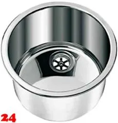 DREILICH Einbaubecken 655P-OÜ Rundbecken Edelstahl poliert ohne Überlauf inkl. Standrohrventil Außen Ø 455mm (3504180028) DREILICH Einbaubecken 655P-OÜ Rundbecken Edelstahl poliert ohne Überlauf inkl. Standrohrventil Außen Ø 455mm (3504180028)