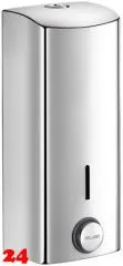DELABIE Aquarotter Fl�ssigseifenspender 1 Liter Edelstahl hochglanzpoliert Aufputzmontage manueller Betrieb ohne Nachf�llmedien (510580)