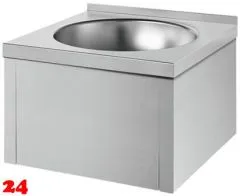 DELABIE Aquarotter Handwaschbecken SXS Edelstahl satiniert fugenlos eingepresstes Rundbecken Ohne Überlauf (181310) DELABIE Aquarotter Handwaschbecken SXS Edelstahl satiniert fugenlos eingepresstes Rundbecken Ohne Überlauf (181310)