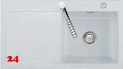 Systemceram KeraDomo MERA 90 Basic Keramikspüle / Einbauspüle in Standardfarben für die Küche Systemceram KeraDomo MERA 90 Basic Keramikspüle / Einbauspüle in Standardfarben für die Küche