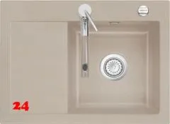 Systemceram KeraDomo MERA 70 Premium Keramikspüle / Einbauspüle in Sonderfarben für die Küche Systemceram KeraDomo MERA 70 Premium Keramikspüle / Einbauspüle in Sonderfarben für die Küche