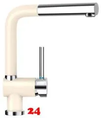 SCHOCK Kchenarmatur Piega Cristadur Einhebelmischer Zugauslauf 360 schwenkbarer Auslauf mit Schlauchbrause